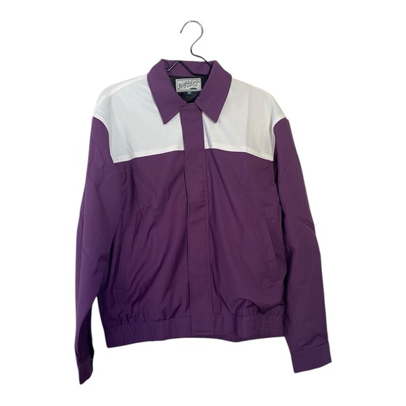 Bogey Boys Tracksuit Purple and White Jacket Men’s Size Medium NEW Macklemore - Picture 1 of 12